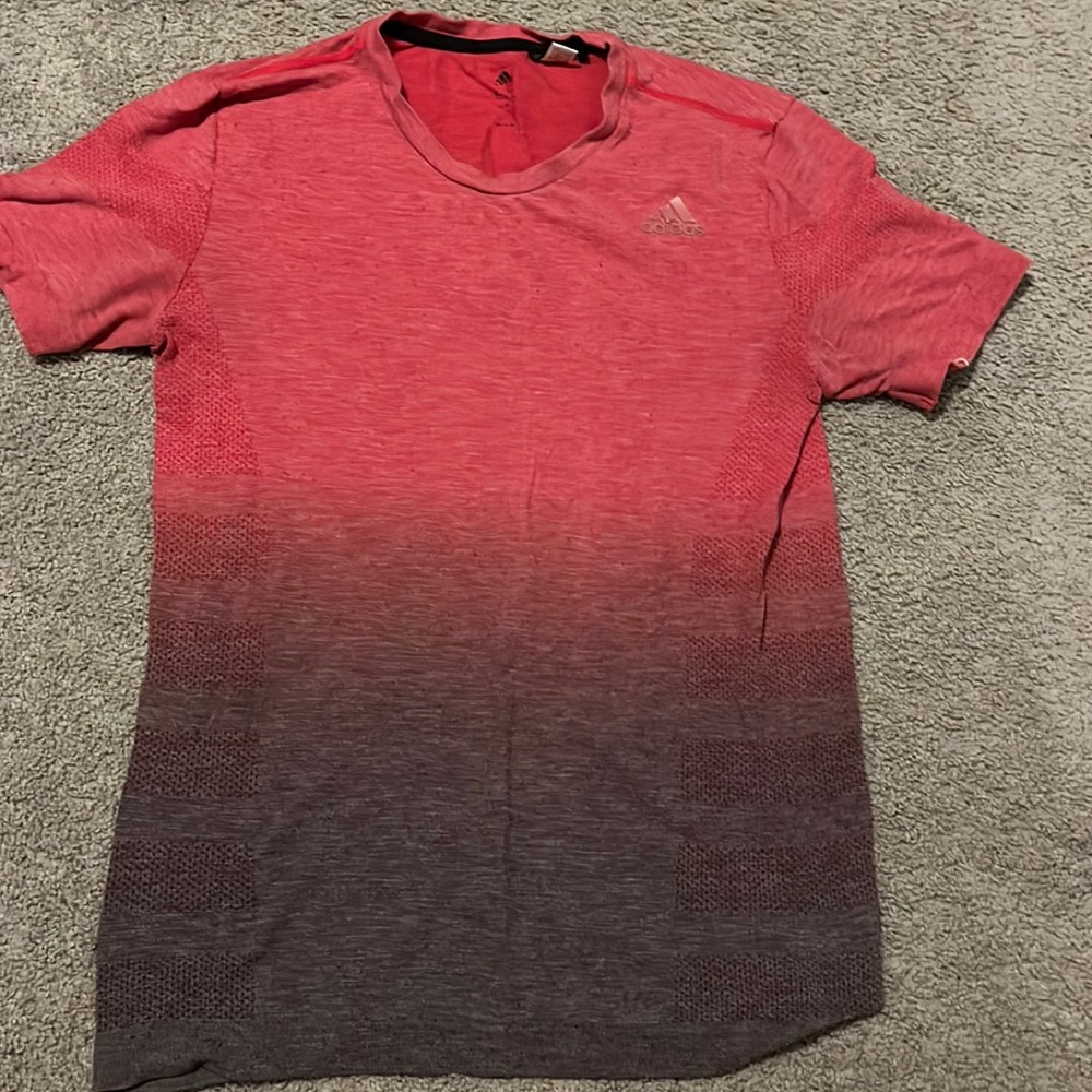Adidas fitted workout shirt